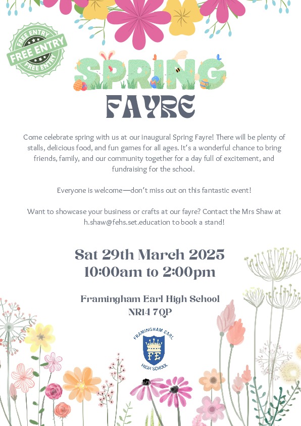 Spring Fayre Flyer