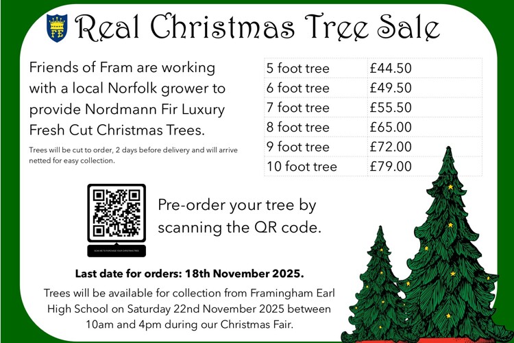 Christmas tree order form qr
