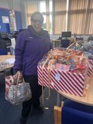 Orange hamper fof raffle